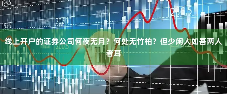 线上开户的证券公司何夜无月？何处无竹柏？但少闲人如吾两人者耳